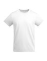 Heren T-shirt Eco Roly Breda CA6698 wit